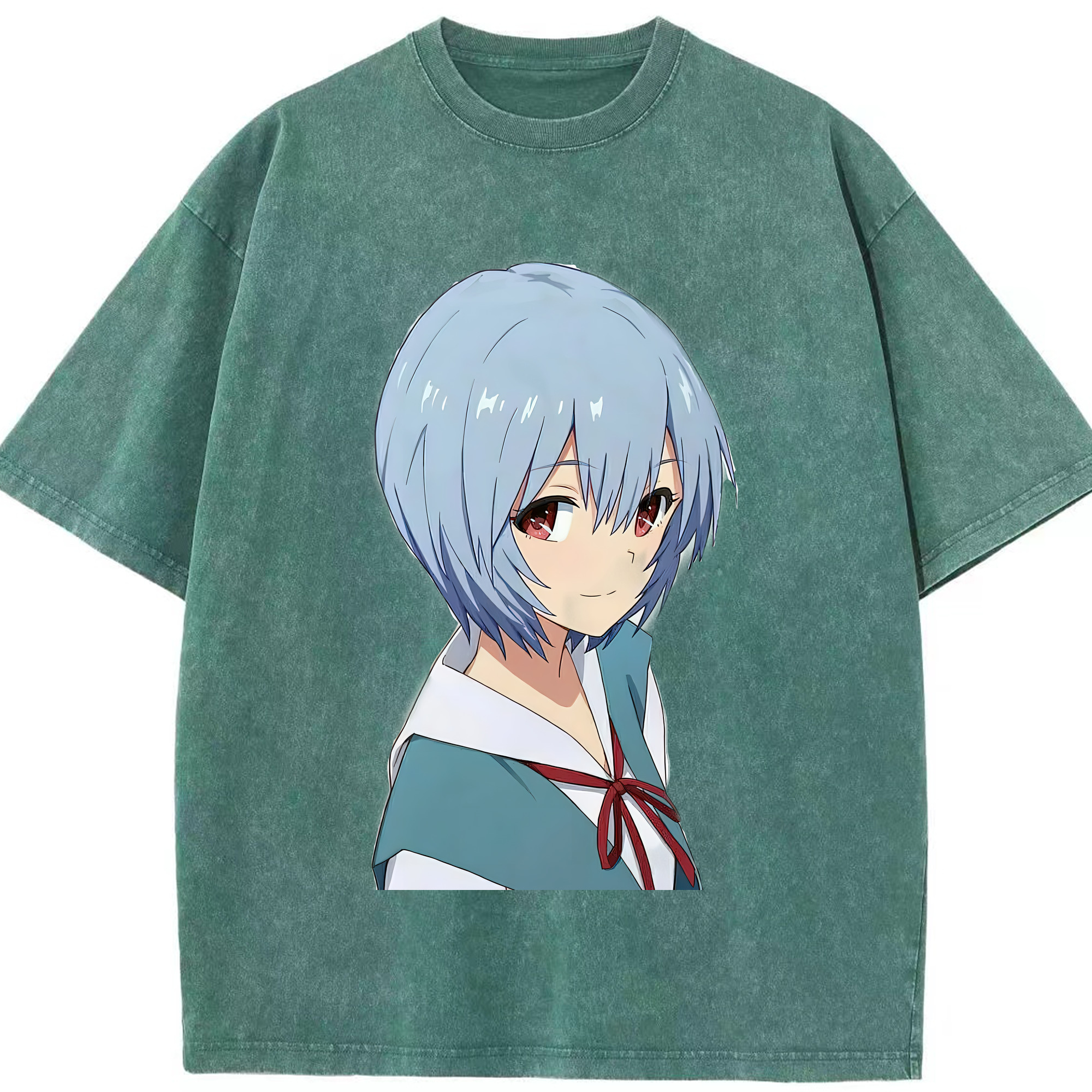 （画像用） EVA 新世紀エヴァンゲリオン 綿100% ヴィンテージ風 半袖Tシャツ（フロントプリント）